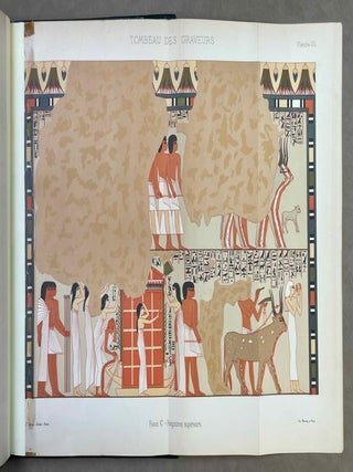 Tombeaux th&eacute;bains: M&acirc;i, des graveurs, Rat'eserkasenb, P&acirc;ri, Djanni, Apoui, Montou-m-hat, Aba[newline]M3929a-12.jpeg