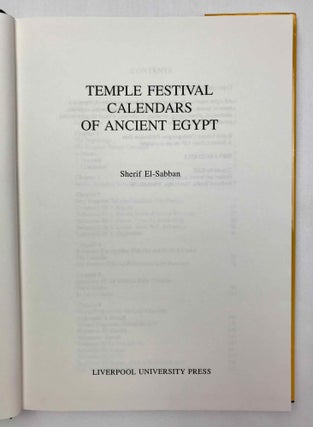 Temple festival calendars of Ancient Egypt[newline]M3931a-02.jpeg