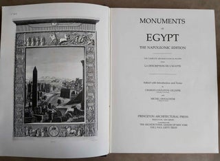 Item #M3933 Monuments of Egypt: the Napoleonic edition. The complete archaeological plates from...[newline]M3933-00.jpeg