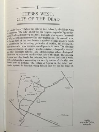 City of the dead. Thebes in Egypt.