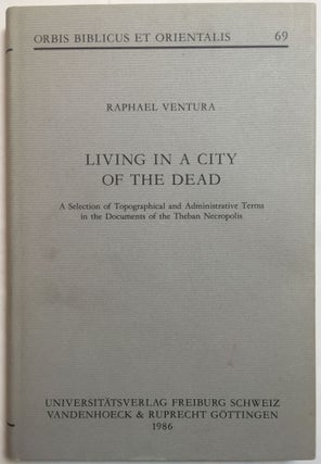 Item #M3935 Living in a city of the dead. A selection of topographical and administrative terms...[newline]M3935.jpg