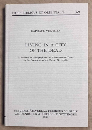 Item #M3935c Living in a city of the dead. A selection of topographical and administrative terms...[newline]M3935c-00.jpeg