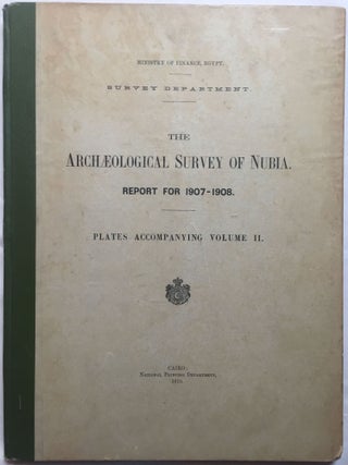 The archaeological survey of Nubia. Report for 1907-1908. Volume II: Report on the human remains. Part 1: Text. Part 2: Plates (complete)[newline]M3940-01.jpg