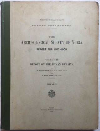 Item #M3940 The archaeological survey of Nubia. Report for 1907-1908. Volume II: Report on the...[newline]M3940.jpg