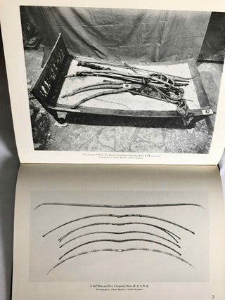 Tutankhamen's tomb series, 9 volumes. 1-A handlist to Howard Carter's catalogue of objects in Tutankhamun's tomb. 2-Hieratic inscriptions from the tomb of Tutankhamen. 3-Composite Bows from the Tomb of Tutankhamun. 4-Self bows and other archery tackle from the tomb of Tutankhamun. 5-The human remains from the tomb of Tutankhamun. 6-Musical instruments from the tomb of Tut'ankhamun. 7-Game-boxes and accessories from the tomb of Tutankhamun. 8-Chariots and Related Equipment from the Tomb of Tutankhamun. 9-Model boats from the tomb of Tut'ankhamûn.