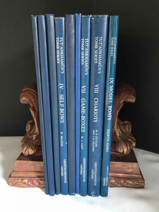 Item #M3949e Tutankhamen's tomb series, 9 volumes. 1-A handlist to Howard Carter's...