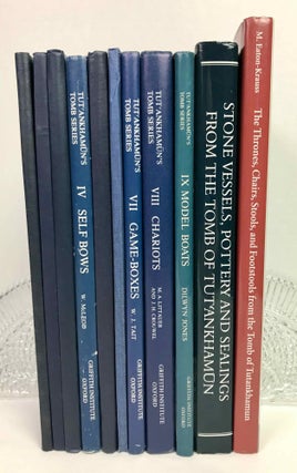 Item #M3949f Tutankhamen's tomb series, 9 volumes (complete set) + 2 additional volumes, as...