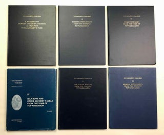 Tutankhamen's tomb series, 9 volumes (complete set) + 2 additional volumes, as follows: 1-A handlist to Howard Carter's catalogue of objects in Tutankhamun's tomb.