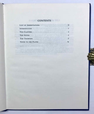 Tutankhamen's tomb series, 9 volumes (complete set) + 2 additional volumes, as follows: 1-A handlist to Howard Carter's catalogue of objects in Tutankhamun's tomb.