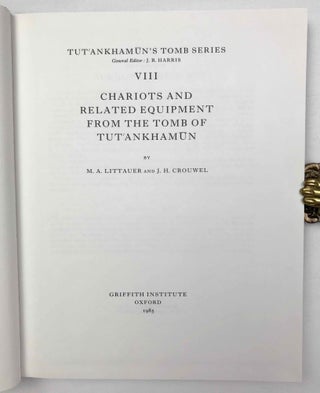 Tutankhamen's tomb series, 9 volumes (complete set) + 2 additional volumes, as follows: 1-A handlist to Howard Carter's catalogue of objects in Tutankhamun's tomb.