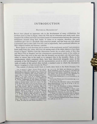 Tutankhamen's tomb series, 9 volumes (complete set) + 2 additional volumes, as follows: 1-A handlist to Howard Carter's catalogue of objects in Tutankhamun's tomb.