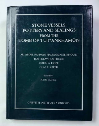 Tutankhamen's tomb series, 9 volumes (complete set) + 2 additional volumes, as follows: 1-A handlist to Howard Carter's catalogue of objects in Tutankhamun's tomb.