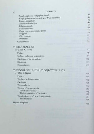 Tutankhamen's tomb series, 9 volumes (complete set) + 2 additional volumes, as follows: 1-A handlist to Howard Carter's catalogue of objects in Tutankhamun's tomb.