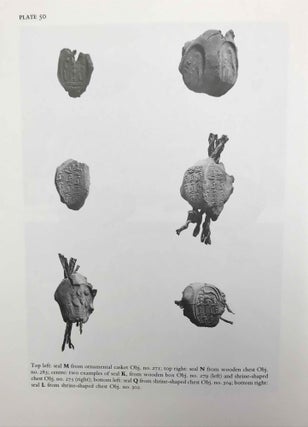 Tutankhamen's tomb series, 9 volumes (complete set) + 2 additional volumes, as follows: 1-A handlist to Howard Carter's catalogue of objects in Tutankhamun's tomb.