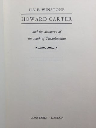 Howard Carter and the discovery of the tomb of Tutankhamun