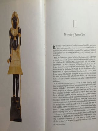 The tomb of Tut-Ankh-Amen