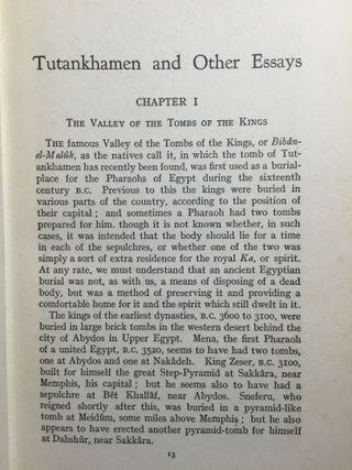 Tutankhamen and other essays[newline]M3958-04.jpg