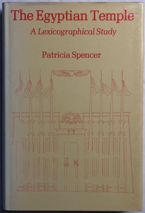 Item #M3970 The Egyptian temple. A lexicographical study. SPENCER Patricia[newline]M3970.jpg