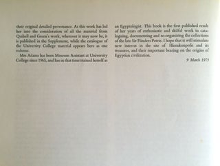 Ancient Hierakonpolis + supplement (complete set)