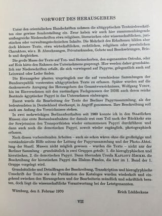 Orientalische Handschriften in Deutschland. Band I: Ägyptische Handschriften, Teil I & II[newline]M3988-03.jpg