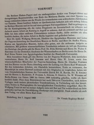 Orientalische Handschriften in Deutschland. Band I: Ägyptische Handschriften, Teil I & II[newline]M3988-04.jpg
