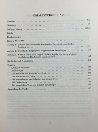 Orientalische Handschriften in Deutschland. Band I: Ägyptische Handschriften, Teil I & II
