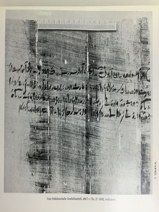 Orientalische Handschriften in Deutschland. Band I: Ägyptische Handschriften, Teil I & II