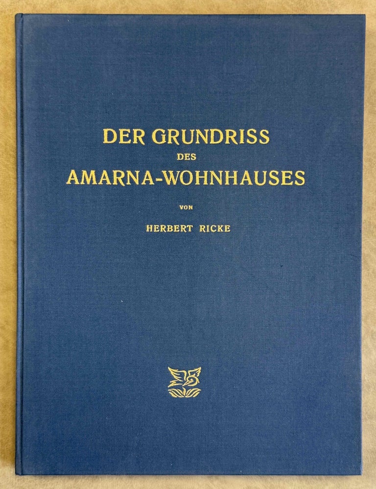 Item #M3989b Der Grundriss des Amarna-Wohnhauses. RICKE Herbert.[newline]M3989b-00.jpeg