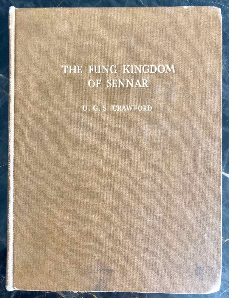 Item #M3990a The Fung kingdom of Sennar, with a geographical Account of the Middle Nile Region. CRAWFORD O. G. S.[newline]M3990a.jpg