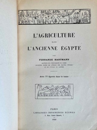 L'agriculture dans l'Ancienne Egypte[newline]M4017c-04.jpeg