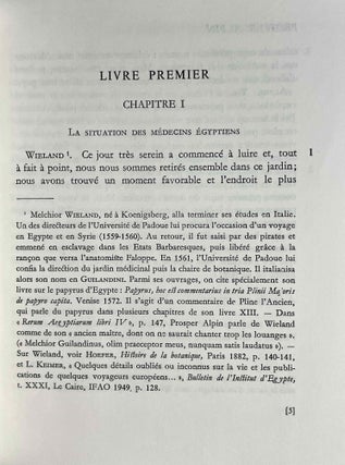 La médecine des Egyptiens. 1581-1584. 2 volumes (complete set)
