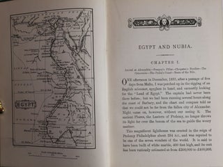 Notes of travels in Egypt & Nubia. Revised and enlarged, with an account of the Suez Canal.[newline]M4025-04.jpg