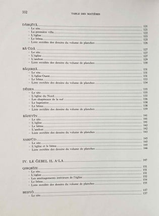 Eglises syriennes à Bêma + Eglises de village de la Syrie du Nord, Planches & Album. 3 volumes (complete set)[newline]M4034f-10.jpeg