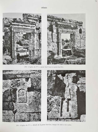 Eglises syriennes à Bêma + Eglises de village de la Syrie du Nord, Planches & Album. 3 volumes (complete set)[newline]M4034f-24.jpeg