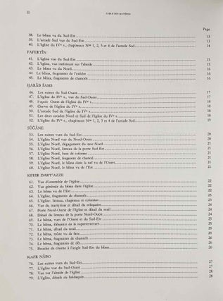 Eglises syriennes à Bêma + Eglises de village de la Syrie du Nord, Planches & Album. 3 volumes (complete set)[newline]M4034f-27.jpeg