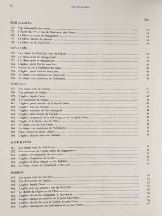 Eglises syriennes à Bêma + Eglises de village de la Syrie du Nord, Planches & Album. 3 volumes (complete set)[newline]M4034f-29.jpeg