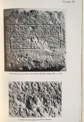 Dédicaces faites par des dieux (Palmyre, Hatra, Tyr) et des thiases sémitiques à l'époque romaine[newline]M4038-06.jpg