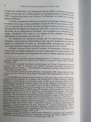 L'Institut Français de Damas au Palais d'Azem (1922-1946) à travers les archives