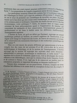L'Institut Français de Damas au Palais d'Azem (1922-1946) à travers les archives
