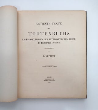 Aelteste Texte des Todtenbuchs nach Sarkophagen des Altaegyptischen Reichs im Berliner Museum[newline]M4048b-01.jpg