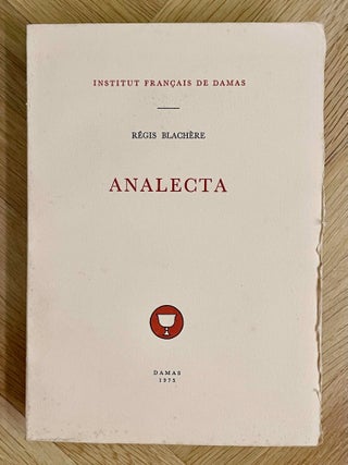 Item #M4056b Analecta. BLACHERE R&eacute;gis[newline]M4056b-00.jpeg