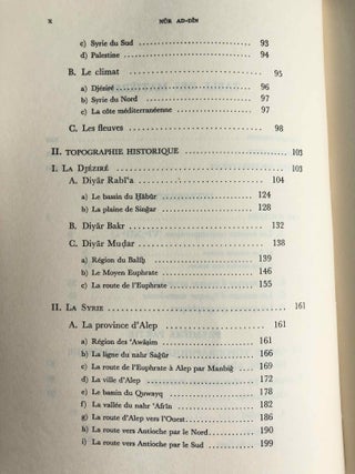 Nur ad-Din. Un grand prince musulman de Syrie au temps des Croisades (511-569 H. / 1118-1174). Tomes I, II & III (complete set)