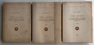 Item #M4065b Nur ad-Din. Un grand prince musulman de Syrie au temps des Croisades (511-569 H. /...
