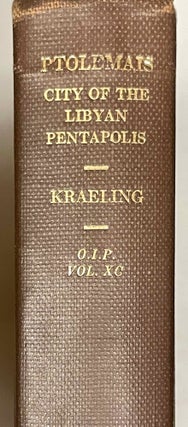 Item #M4082a Ptolemais. City of the Libyan Pentapolis. KRAELING Carl H