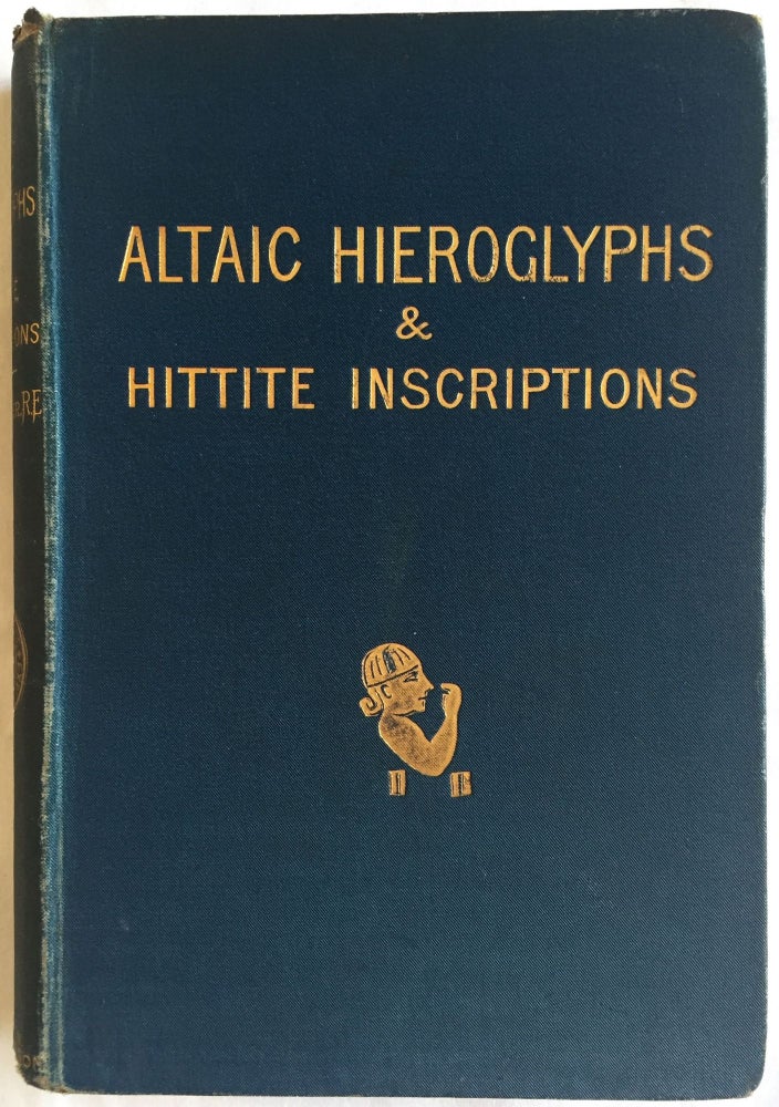 Item #M4085 Altaic Hieroglyphs & Hittite Inscriptions. CONDER Lt. Col. C. R.[newline]M4085.jpg