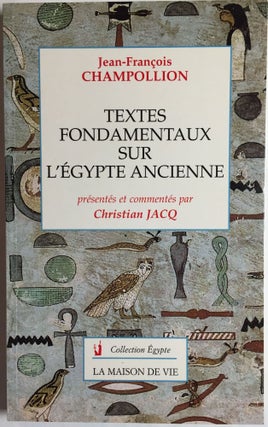 Item #M4104 Textes fondamentaux sur l'Egypte ancienne (présentés et commentés par Christian...[newline]M4104.jpg