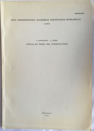 Item #M4117 Abdallah Nirqi 1964. 4 fascicles: 1) Introduction 2) Fragments of wall paintings 3)...