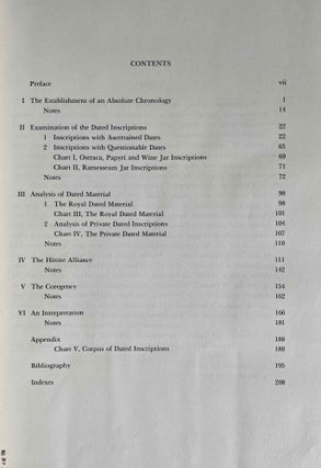 Ramesses II. A Chronological Structure for His Reign.