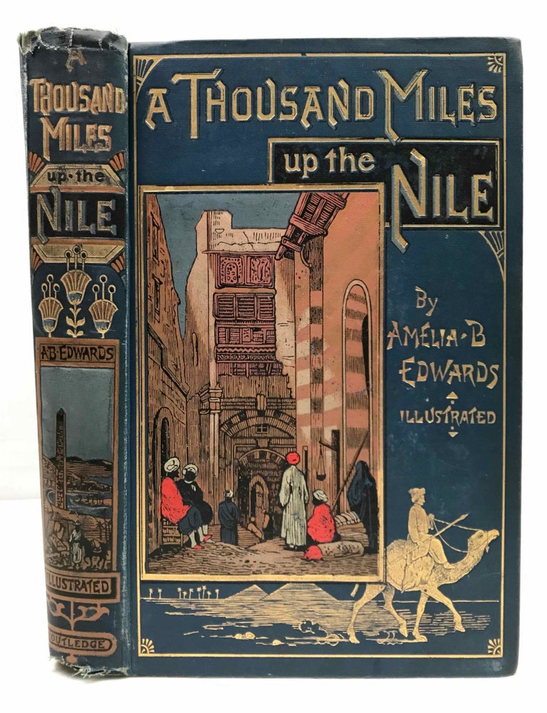 Item #M4133a A thousand miles up the Nile. EDWARDS Amelia Ann Blanford.[newline]M4133a-00.jpeg