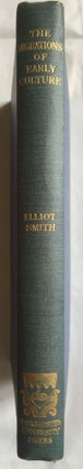 Item #M4135 The migrations of early culture. SMITH Grafton Elliot[newline]M4135.jpg